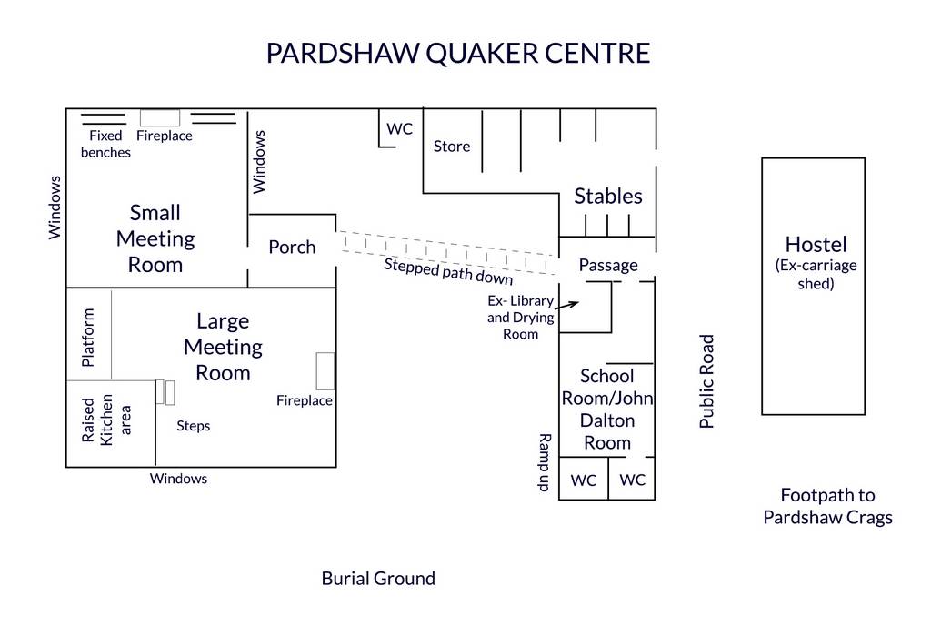 Pardshaw Quaker Centre plan